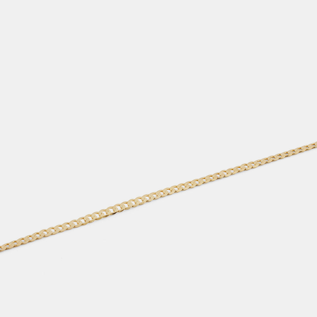 Gold Flat Cuban Chain