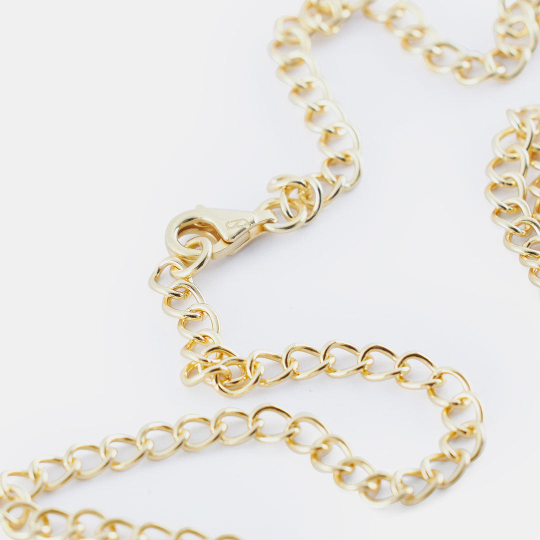 Open link hot sale chain necklace