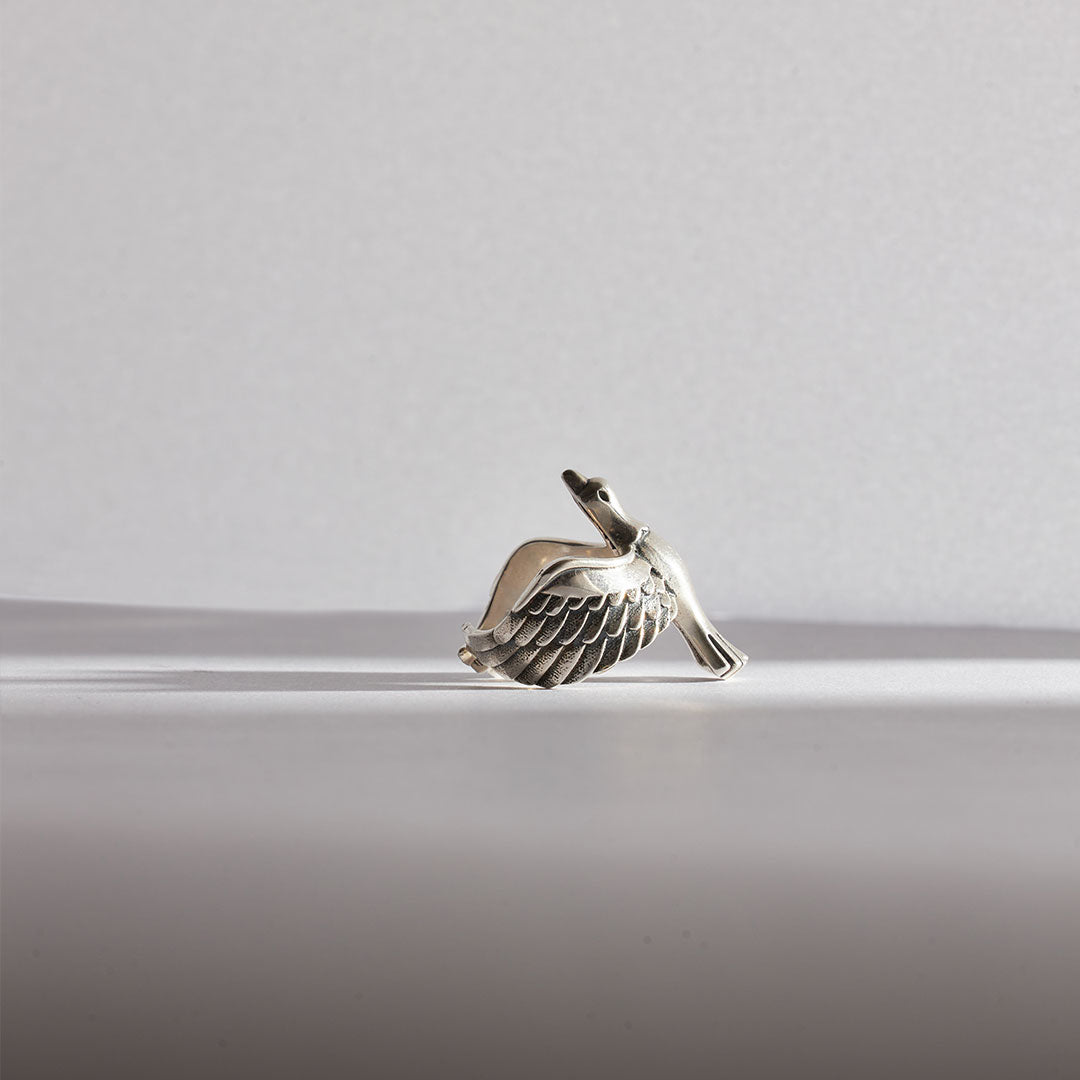 Silver Dove Ring – Serge DeNimes