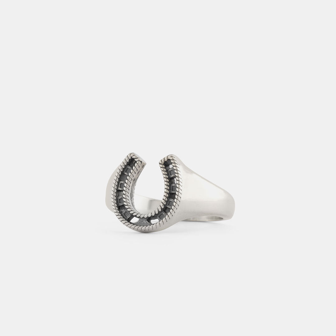 Horseshoe sale metal ring