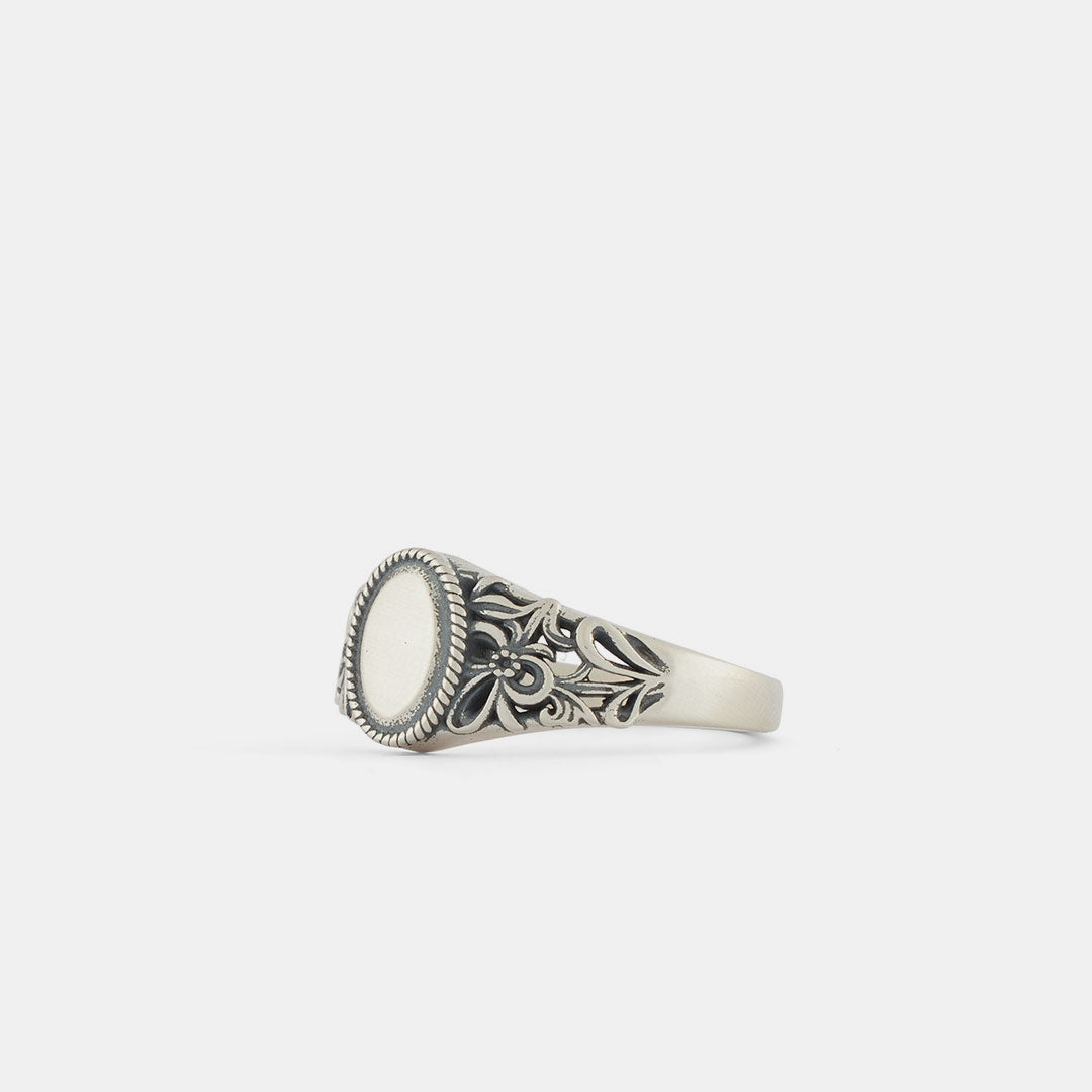 Silver Lace Ring