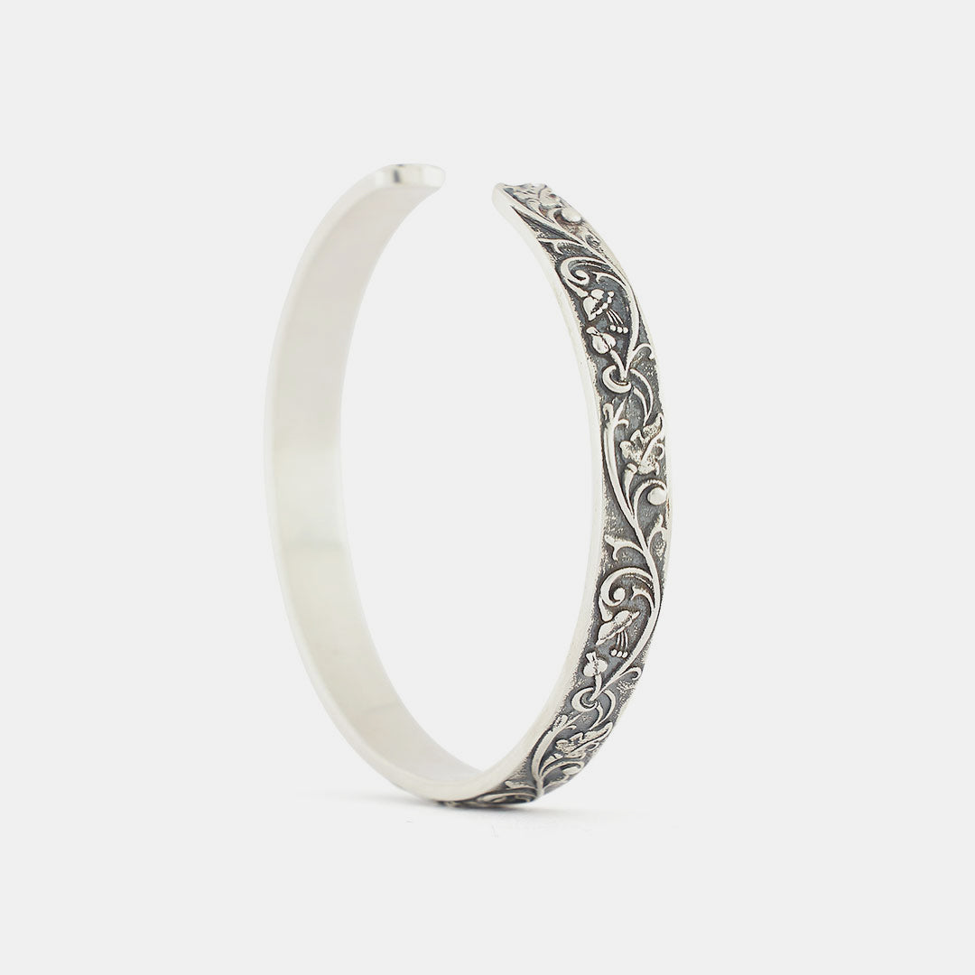 Silver Pergola Bangle