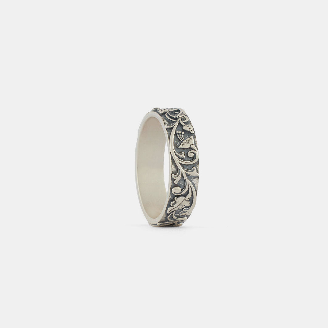 Silver Pergola Ring