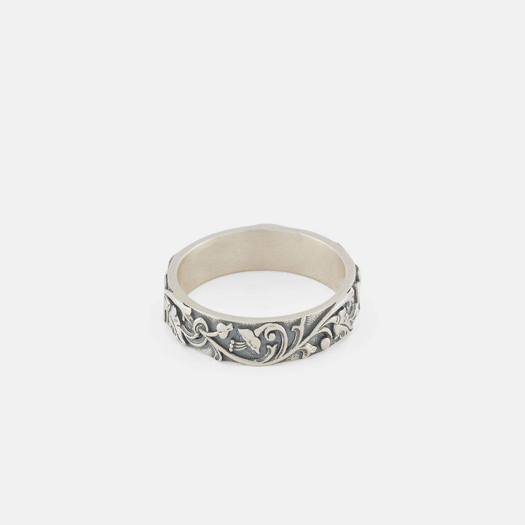 Silver Pergola Ring