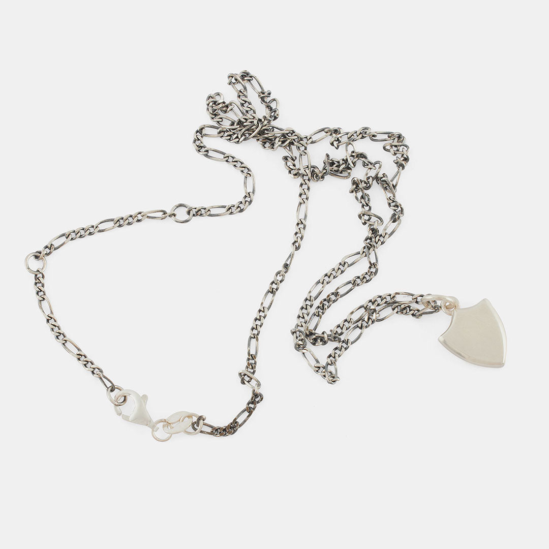 Silver Shield Necklace