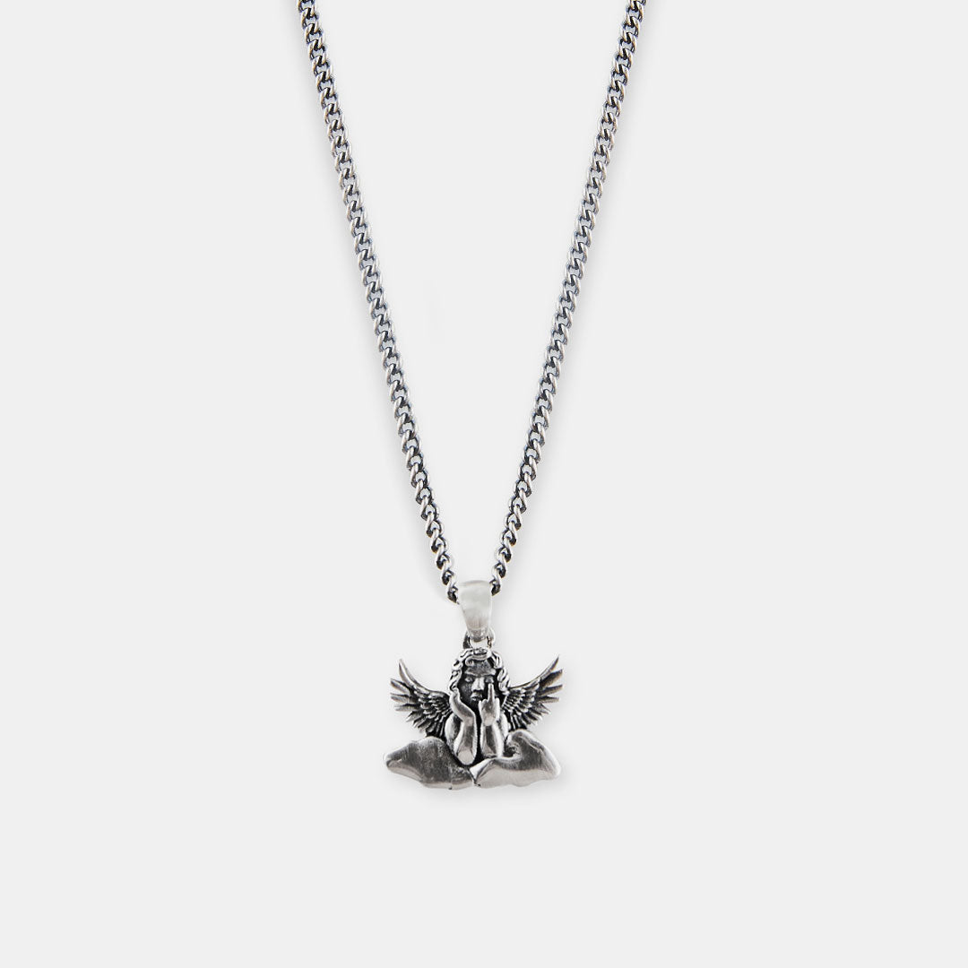 Serge DeNimes pearl dragon necklace in sterling silver | ASOS