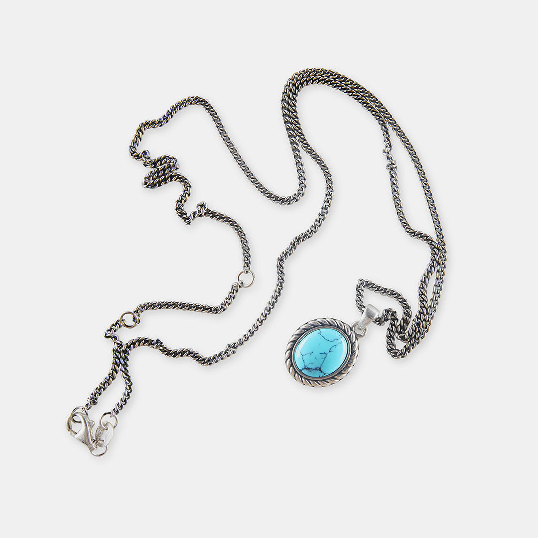 Turquoise on sale gemstone necklace