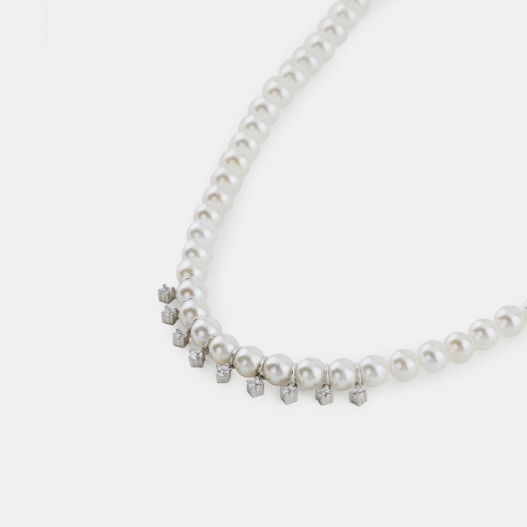 Glacier pearl sale necklace