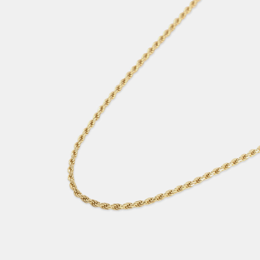 Cheap 14k gold rope on sale chain