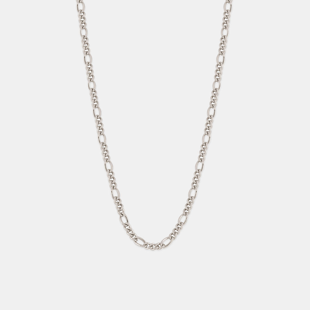 Silver Figaro Necklace – Serge DeNimes
