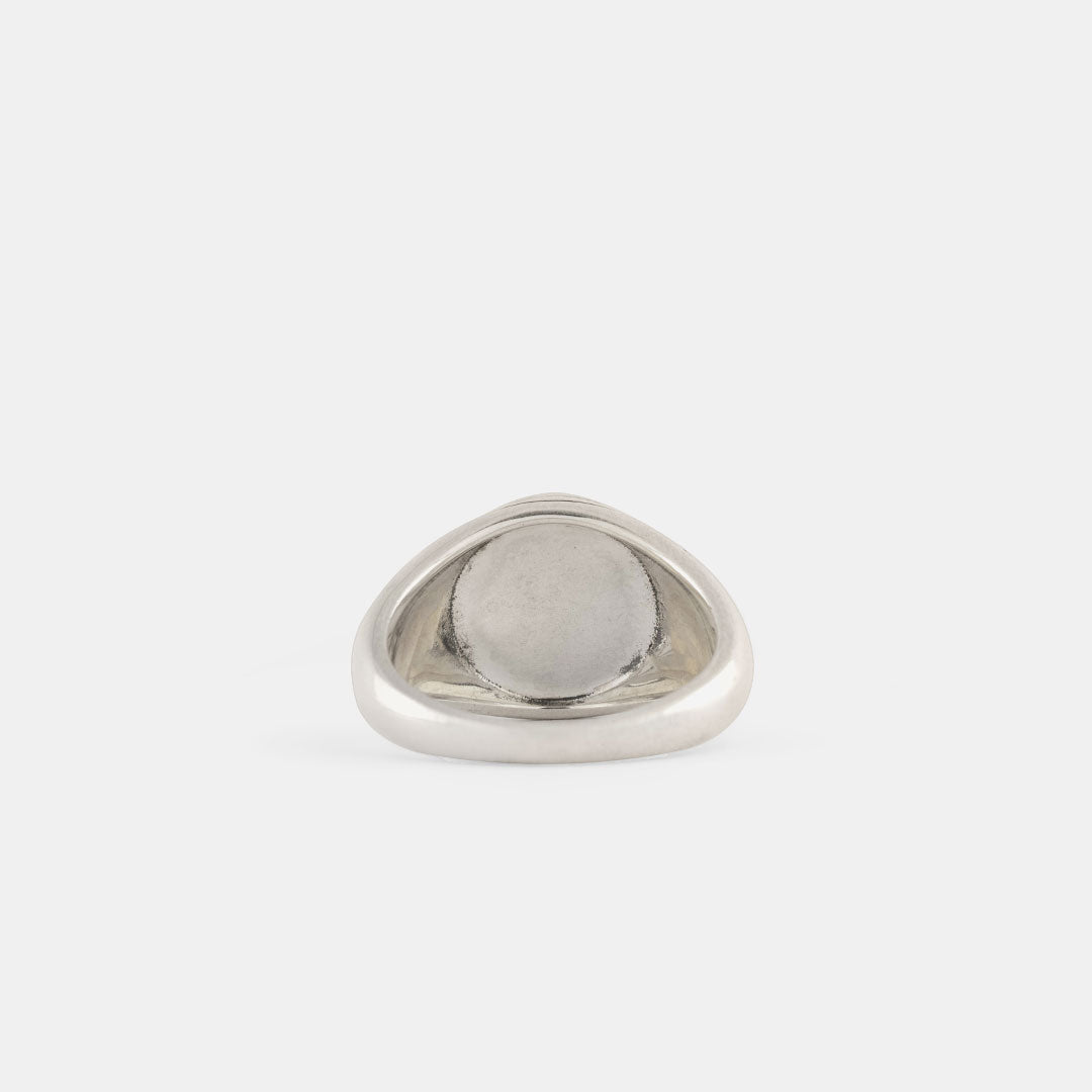 Serge Denimes Abysal Sterling Silver Signet Ring | Coggles