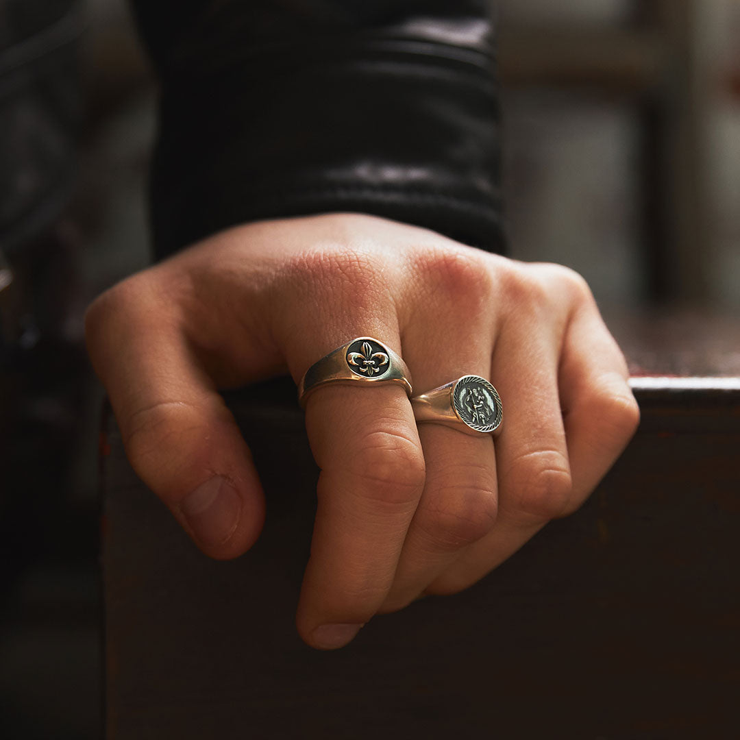  St. Christopher ring : Handmade Products